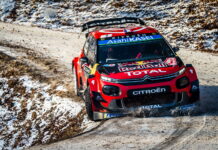 Ожье завершил субботу лидером Ралли Монте-Карло Sebastien Ogier