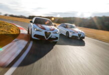 Alfa Romeo представила спецверсии дорожных машин Giulia Alfa Romeo Racing, Stelvio QV Alfa Romeo Racing