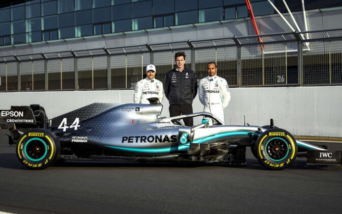 Valtteri Bottas, Toto Wolff, Lewis Hamilton