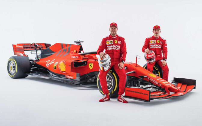 Sebastian Vettel, Charles Leclerc