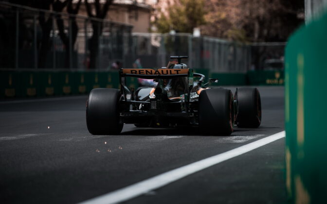Nico Hulkenberg (GER) Renault Sport F1 Team. 27.04.2018. Formula 1 World Championship, Rd 4, Azerbaijan Grand Prix, Baku Street Circuit, Azerbaijan, Practice Day. - www.automotorsport.az, EMail: info@automotorsport.az - copy of publication required for printed pictures. Every used picture is fee-liable. © Copyright: automotorsport.az