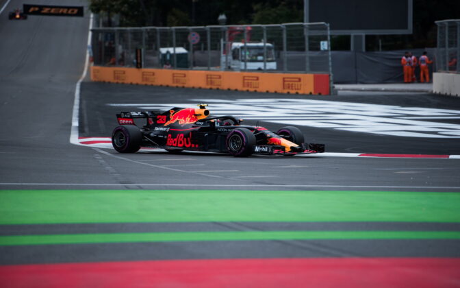 Max Verstappen (NLD) Red Bull Racing. 28.04.2018. Formula 1 World Championship, Rd 4, Azerbaijan Grand Prix, Baku Street Circuit, Azerbaijan, Qualifying Day. - www.automotorsport.az, EMail: info@automotorsport.az - copy of publication required for printed pictures. Every used picture is fee-liable. © Copyright: automotorsport.az