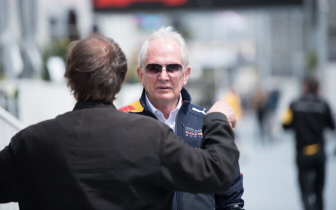 Helmut Marko. 28.04.2018. Formula 1 World Championship, Rd 4, Azerbaijan Grand Prix, Baku Street Circuit, Azerbaijan, Qualifying Day. - www.automotorsport.az, EMail: info@automotorsport.az - copy of publication required for printed pictures. Every used picture is fee-liable. © Copyright: automotorsport.az