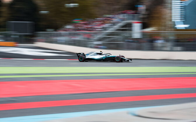 Valtteri Bottas (FIN) Mercedes AMG Petronas Motorposrt. 29.04.2018. Formula 1 World Championship, Rd 4, Azerbaijan Grand Prix, Baku Street Circuit, Azerbaijan, Race Day. - www.automotorsport.az, EMail: info@automotorsport.az - copy of publication required for printed pictures. Every used picture is fee-liable. © Copyright: automotorsport.az