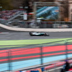 Lewis Hamilton (GBR) Mercedes AMG Petronas Motorsport. 29.04.2018. Formula 1 World Championship, Rd 4, Azerbaijan Grand Prix, Baku Street Circuit, Azerbaijan, Race Day. - www.automotorsport.az, EMail: info@automotorsport.az - copy of publication required for printed pictures. Every used picture is fee-liable. © Copyright: automotorsport.az