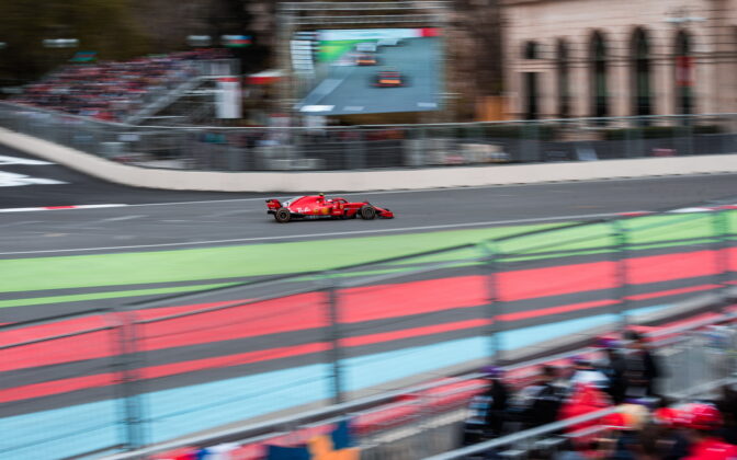Kimi Raikkonen (FIN) Scuderia Ferrari. 29.04.2018. Formula 1 World Championship, Rd 4, Azerbaijan Grand Prix, Baku Street Circuit, Azerbaijan, Race Day. - www.automotorsport.az, EMail: info@automotorsport.az - copy of publication required for printed pictures. Every used picture is fee-liable. © Copyright: automotorsport.az