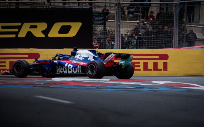 Brendon Hartley (NZL) Scuderia Toro Rosso. 29.04.2018. Formula 1 World Championship, Rd 4, Azerbaijan Grand Prix, Baku Street Circuit, Azerbaijan, Race Day. - www.automotorsport.az, EMail: info@automotorsport.az - copy of publication required for printed pictures. Every used picture is fee-liable. © Copyright: automotorsport.az