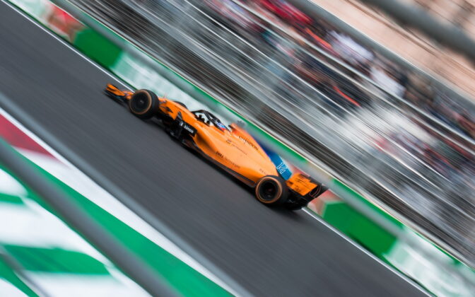 Fernando Alonso (ESP) McLaren F1 Team. 29.04.2018. Formula 1 World Championship, Rd 4, Azerbaijan Grand Prix, Baku Street Circuit, Azerbaijan, Race Day. - www.automotorsport.az, EMail: info@automotorsport.az - copy of publication required for printed pictures. Every used picture is fee-liable. © Copyright: automotorsport.az