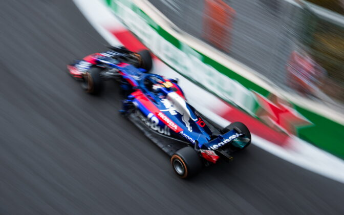 Pierre Gasly (FRA) Scuderia Toro Rosso. 29.04.2018. Formula 1 World Championship, Rd 4, Azerbaijan Grand Prix, Baku Street Circuit, Azerbaijan, Race Day. - www.automotorsport.az, EMail: info@automotorsport.az - copy of publication required for printed pictures. Every used picture is fee-liable. © Copyright: automotorsport.az