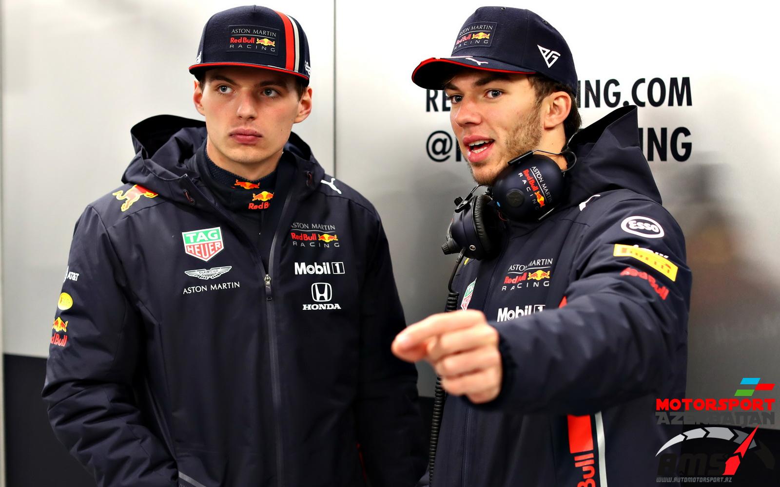 Max Verstappen, Pierre Gasly