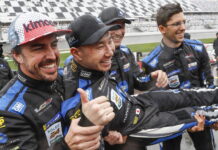 Алонсо: «Лично я буду следить за выступлениями Кубицы» Renger Van Der Zande, Jordan Taylor, Fernando Alonso, Kamui Kobayashi