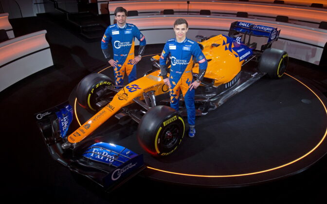 Carlos Sainz, Lando Norris