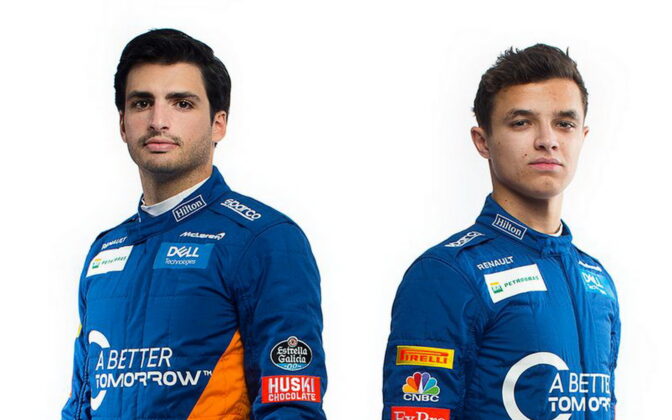 Carlos Sainz, Lando Norris
