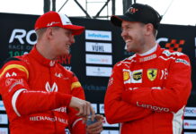 Чейза Кэри радуют успехи Мика Шумахера Mick Schumacher Sebastian Vettel Race of Champions