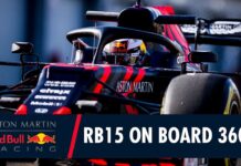 Круг Ферстаппена в Сильверстоуне с 360° камерой