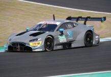 Aston Martin для DTM впервые появился на трассе Aston Martin Vantage DTM