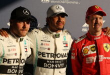 Австралия-2019: Квалификация Valtteri Bottas, Lewis Hamilton, Sebastian Vettel