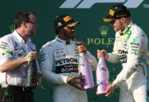 Льюис Хэмилтон: «Валттери заслужил победу» Lewis Hamilton, Valtteri Bottas