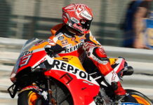 Лоренсо и Маркес отметили падениями завершение тренировок Marc Marquez