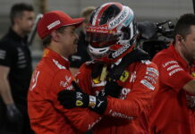Себастьян Феттель: «Шарль заслужил поул» Sebastian Vettel, Charles Leclerc