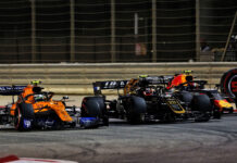 В FIA ждут увеличения числа обгонов до 50% Lando Norris, Kevin Magnussen, Pierre Gasly