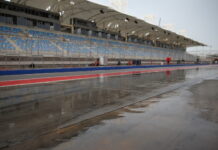 Дождь прервал тесты в Бахрейне Rain, Bahrain International Circuit
