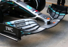 Переднее крыло Mercedes не соответствовало правилам Mercedes front wing