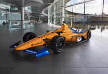 В McLaren представили раскраску машины для Indy 500 McLaren Indy 500