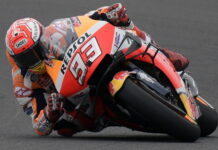 Маркес стал быстрейшим в субботу утром, Довициозо упал Marc Marquez