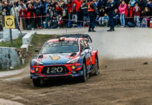 Невилль сохранил лидерство, Ожье сломал рулевое о столб Thierry Neuville