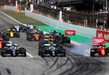 Испания-2019: Любопытная статистика Spanish Grand Prix, start