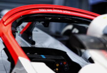 Halo в Mercedes выкрасили в красный Niki Lauda Halo tribute