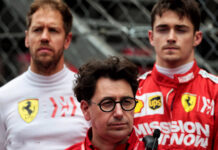 В Италии хвалят гонщиков Ferrari и критикуют Бинотто Sebastian Vettel, Mattia Binotto, Charles Leclerc