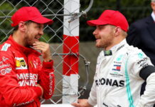 Валттери Боттас: «Макс вообще не оставил мне места на пит-лейн» Sebastian Vettel, Valtteri Bottas