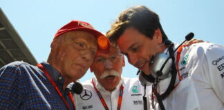 Niki Lauda, Dieter Zetsche, Toto Wolff