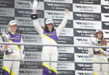 Победу в первой гонке одержала Джейми Чэдвик Alice Powell, Jamie Chadwick, Marta Garcia