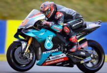 Куартараро стал быстрейшим в первой тренировке Fabio Quartararo