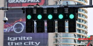 В Формуле 1 сократят дистанцию гонок до 290 километров Start lights, Baku City Circuit