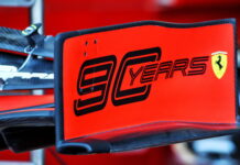 На 14-и машинах заменены элементы силовых установок Ferrari front wing