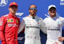 Франция-2019: Поул у Хэмилтона Valtteri Bottas, Lewis Hamilton, Charles Leclerc