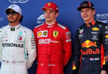 Австрия-2019: Второй поул Леклера — самый молодой первый ряд истории Lewis Hamilton, Charles Leclerc, Max Verstappen
