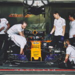McLaren front wing. 29.04.2018. Formula 1 World Championship, Rd 4, Azerbaijan Grand Prix, Baku Street Circuit, Azerbaijan, Race Day. - www.automotorsport.az, EMail: info@automotorsport.az - copy of publication required for printed pictures. Every used picture is fee-liable. © Copyright: automotorsport.az