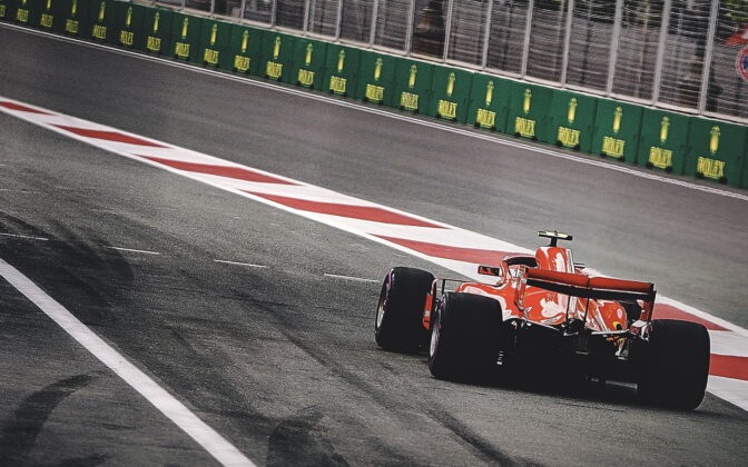 Kimi Raikkonen (FIN) Scuderia Ferrari. 29.04.2018. Formula 1 World Championship, Rd 4, Azerbaijan Grand Prix, Baku Street Circuit, Azerbaijan, Race Day. - www.automotorsport.az, EMail: info@automotorsport.az - copy of publication required for printed pictures. Every used picture is fee-liable. © Copyright: automotorsport.az