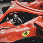 Ferrari logo. 29.04.2018. Formula 1 World Championship, Rd 4, Azerbaijan Grand Prix, Baku Street Circuit, Azerbaijan, Race Day. - www.automotorsport.az, EMail: info@automotorsport.az - copy of publication required for printed pictures. Every used picture is fee-liable. © Copyright: automotorsport.az