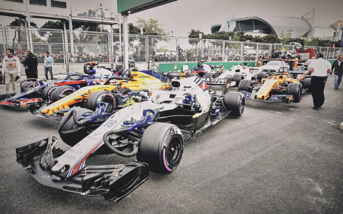 Race Day. 29.04.2018. Formula 1 World Championship, Rd 4, Azerbaijan Grand Prix, Baku Street Circuit, Azerbaijan, Race Day. - www.automotorsport.az, EMail: info@automotorsport.az - copy of publication required for printed pictures. Every used picture is fee-liable. © Copyright: automotorsport.az