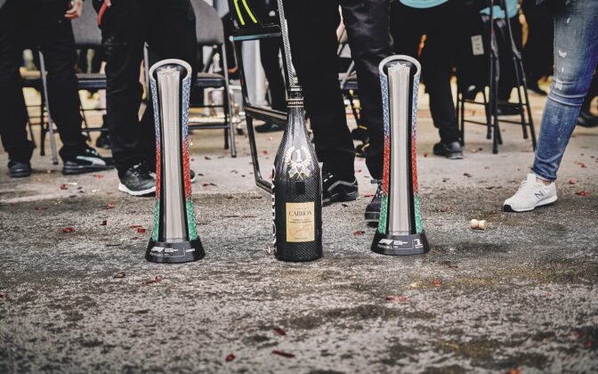 1st place for Lewis Hamilton (GBR) Mercedes AMG Petronas Motorsport, Cups. 29.04.2018. Formula 1 World Championship, Rd 4, Azerbaijan Grand Prix, Baku Street Circuit, Azerbaijan, Race Day. - www.automotorsport.az, EMail: info@automotorsport.az - copy of publication required for printed pictures. Every used picture is fee-liable. © Copyright: automotorsport.az