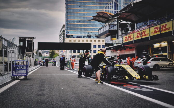 Race Day. 29.04.2018. Formula 1 World Championship, Rd 4, Azerbaijan Grand Prix, Baku Street Circuit, Azerbaijan, Race Day. - www.automotorsport.az, EMail: info@automotorsport.az - copy of publication required for printed pictures. Every used picture is fee-liable. © Copyright: automotorsport.az