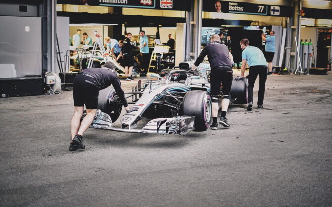 Race Day. 29.04.2018. Formula 1 World Championship, Rd 4, Azerbaijan Grand Prix, Baku Street Circuit, Azerbaijan, Race Day. - www.automotorsport.az, EMail: info@automotorsport.az - copy of publication required for printed pictures. Every used picture is fee-liable. © Copyright: automotorsport.az