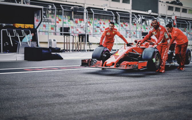 Race day. 29.04.2018. Formula 1 World Championship, Rd 4, Azerbaijan Grand Prix, Baku Street Circuit, Azerbaijan, Race Day. - www.automotorsport.az, EMail: info@automotorsport.az - copy of publication required for printed pictures. Every used picture is fee-liable. © Copyright: automotorsport.az