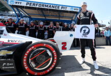 Ньюгарден завоевал поул второй гонки в Детройте Josef Newgarden